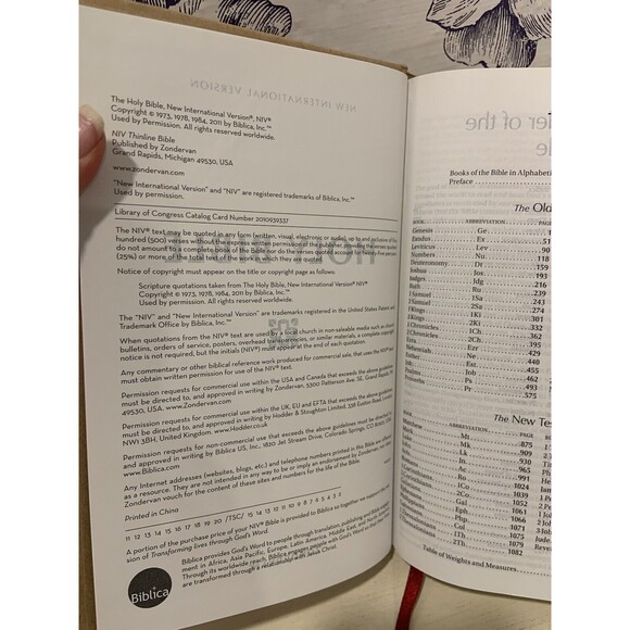 NIV Thinline Bible - BRAND NEW ~ Nature Brown Board ~ Simplistic - Picture 5 of 9